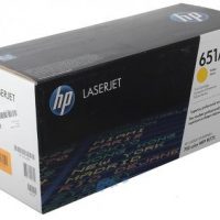 HP 651A Yellow Original LaserJet Toner Cartridge (CE342A)