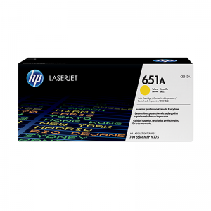 HP 651A Yellow Original LaserJet Toner Cartridge (CE342A)